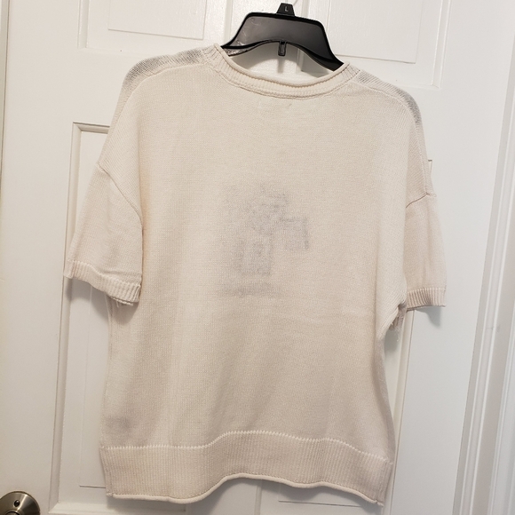 Life Is Good Knit Top S/Sleeve Size Large, Festive And Fun! - Picture 4 of 8